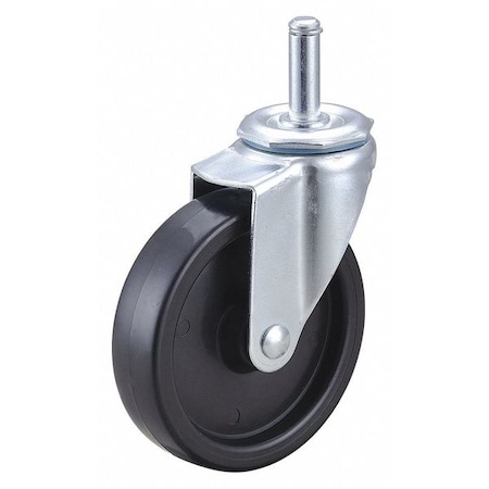 Swivel Stem Caster,Polyolfn,4 In,150 Lb.