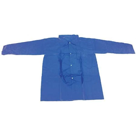 Disposable Lab Coat,3XL,Blue,PK30