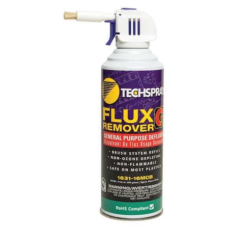 Flux Remover,16 Oz. Size,Aerosol