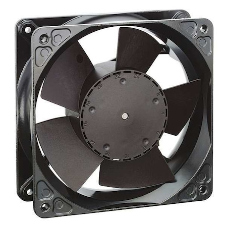 Axial Fan, Square, 24V DC, 1 Phase, 133.6 Cfm, 4 11/16 In W.