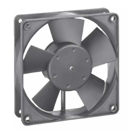 Wet-Location Square Axial Fan, Square, 24V DC, 1 Phase, 100.1 Cfm