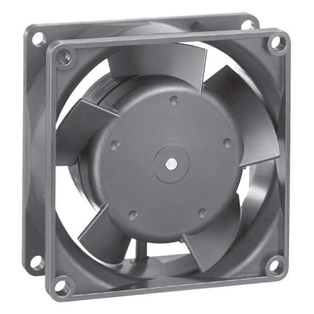 Axial Fan, Square, 24V DC, 1 Phase, 31.8 Cfm, 3 5/32 In W.