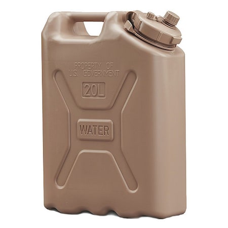 Military Water Canister, 5-gal, Sand