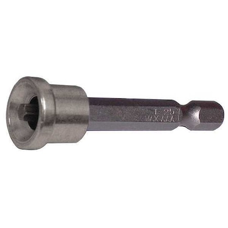 Deck Screw Bit,SAE,1/4,HEX,T25,2,PK5