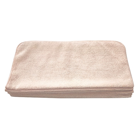 Microfiber Cloth Wipe 16 X 16, Pink, 12PK