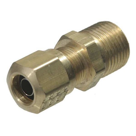 Male Connector,Compression,Brass,150psi