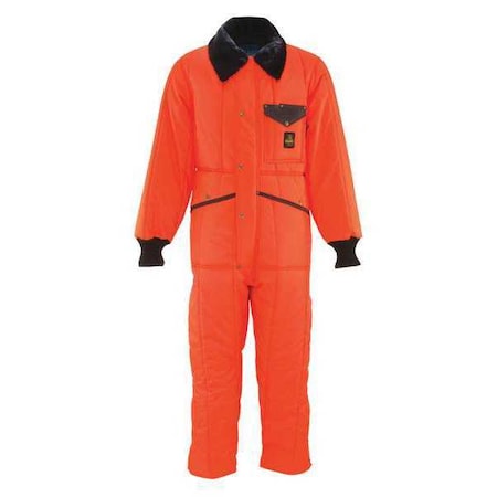 Coverall Hivis Coverall Orange M Tall