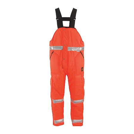 High Bib Overall Orange M Tall