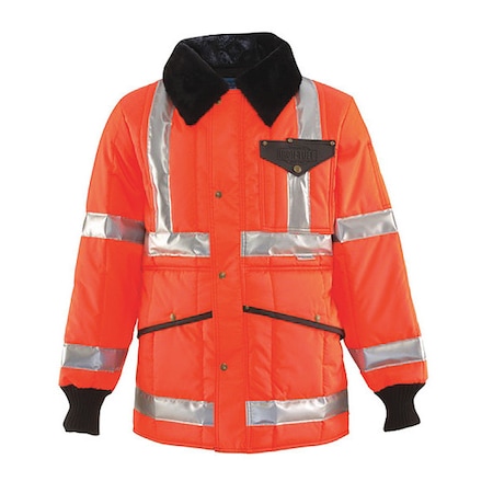 High-visibility Orange Hi-Vis Jacket Size XLT