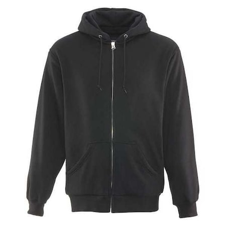 Sweatshirt Thermal Black 5Xl