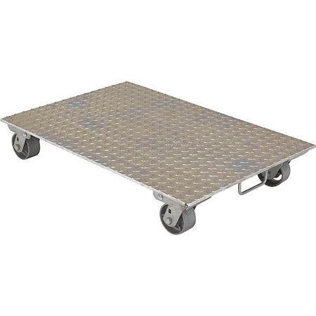Aluminum Plate Dolly With Steel Wheels