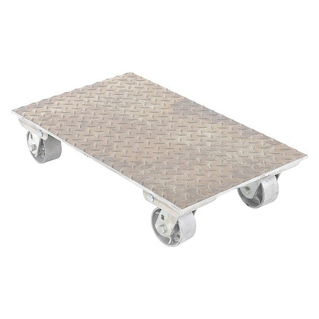 Aluminum Plate Dolly With Steel Wheels