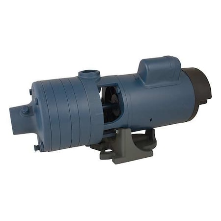 Booster Pump, 3/4 Hp, 120/240V AC, 1 Phase, 1-1/2 In NPT Inlet Size, 2 Stage, 54 Psi Max Pressure