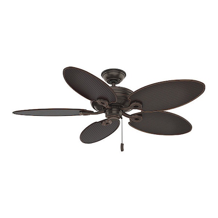 Indoor/Outdoor Ceiling Fan, 1 Phase, 120