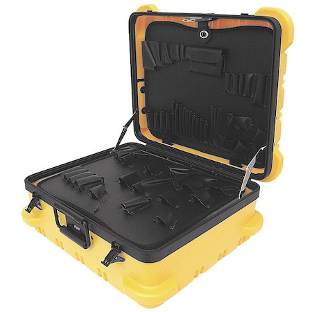 Yellow Carrying Case, 20-1/2L X 17-1/2W X 9-3/4D