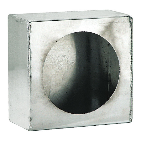 Round Light Box, Stainless Steel