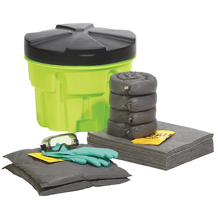 Spill Kit/Station,Drum,Universal