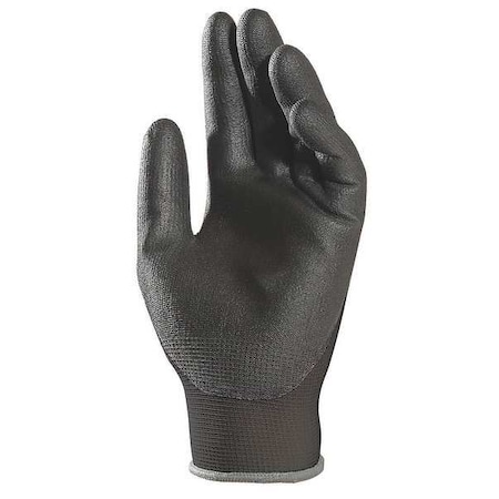 Coated Gloves,Nitrile,Size 8,Green,PR