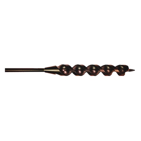 Auger Cable Bit,3/4in Dia.,18in L