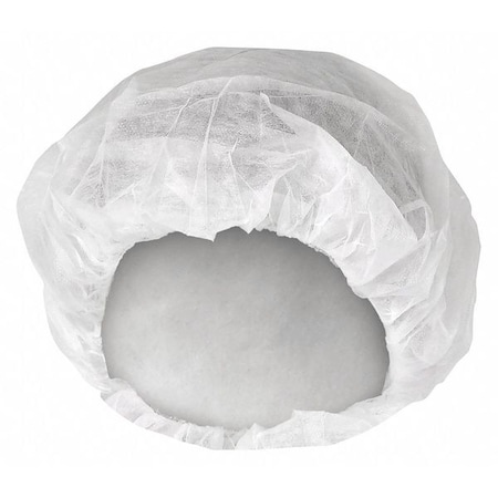 Bouffant Cap Breath Material WHT MD 200/Pk 600/Cs