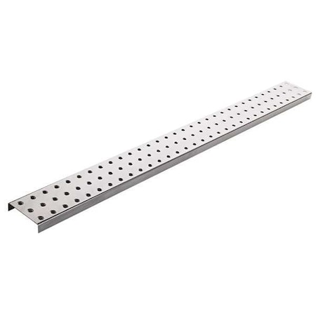 Pegboard,3in.Hx32in.W,Metal,Silver,PK2