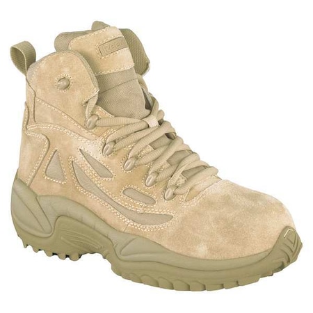 Military Boots,6in,8-1/2W,Desert Tan,PR