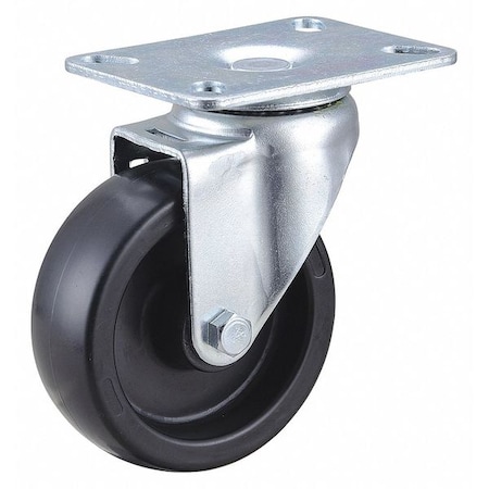 Swivel NSF-Listed Plate Caster,300 Lb.,NSF-Listed Plate Type A