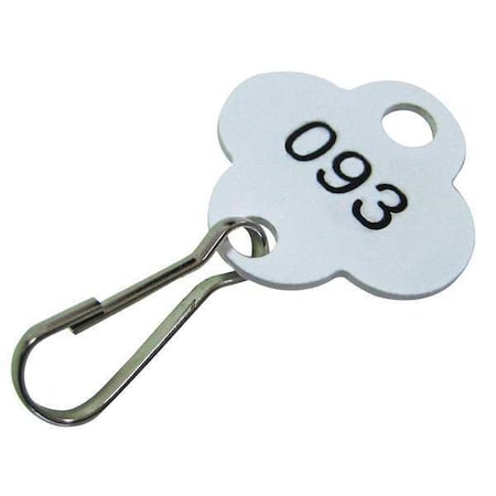 Key Tag Numbered 1 To 40,PK40