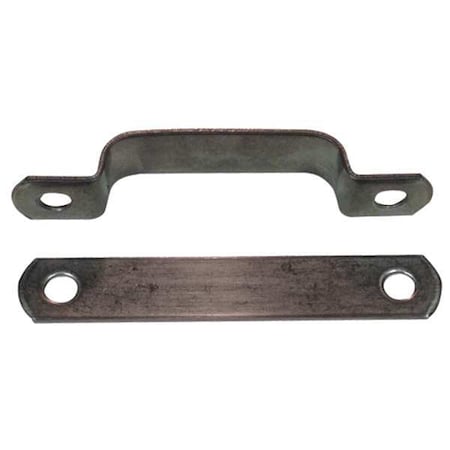 Tube Clamp,1/2in.,4 Lines,PK25