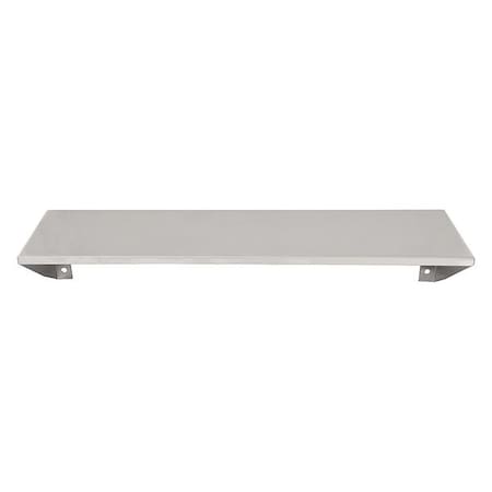 Utility Shelf,Satin,3-1/4x18x5In