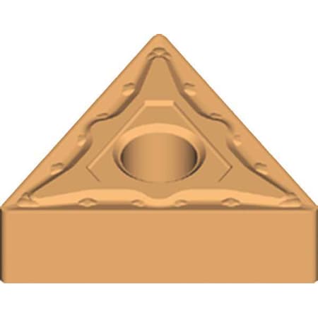 Triangle Turning Insert, Triangle, 1/2 In, TNMG, 0.0312 In, Carbide
