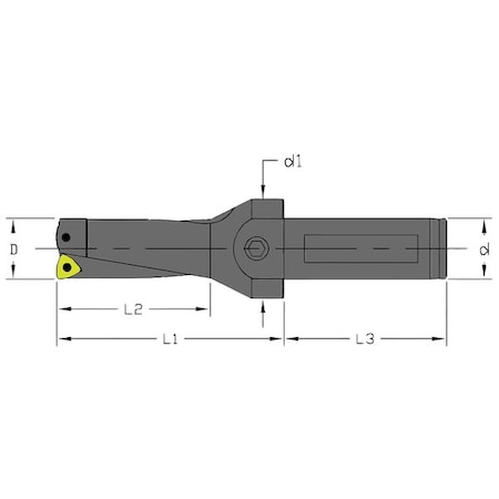 Indexable Drill,UD-0781-2D-075