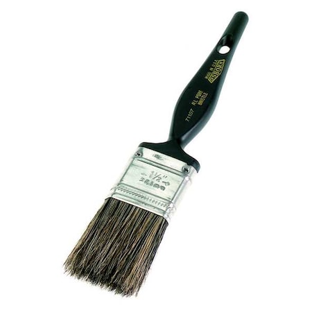 1 Chip Paint Brush, Hog Hair Bristle, Plastic Handle