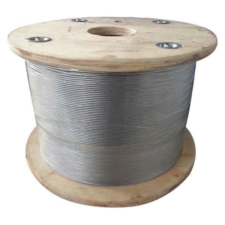 Cable,5/16 In.,50 Ft.,7 X 19,Steel