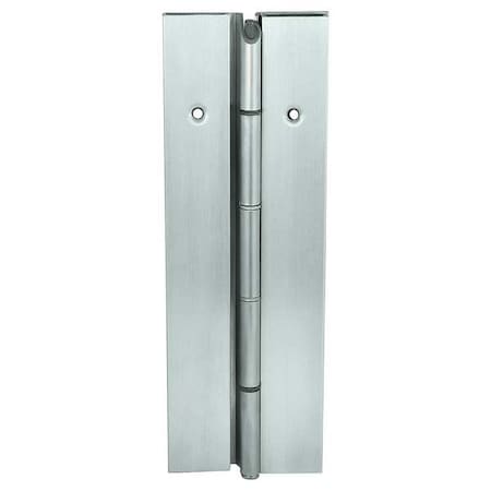 1 11/16 In W X 84 In H Satin Stainless Steel Continuous Hinge
