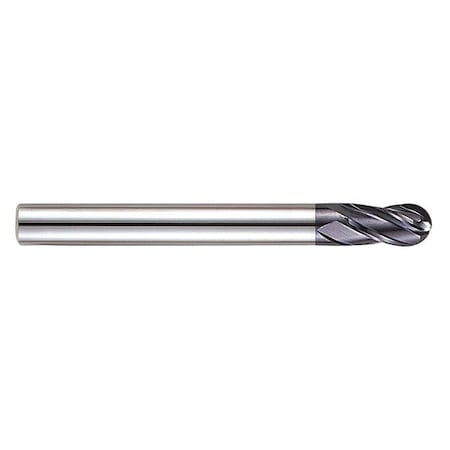 Solid Carbide End Mill,Ball Nose,12mm