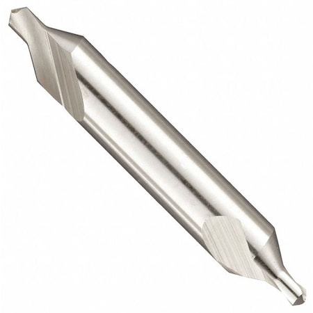 Drill/Countersink,#2,3/16in Dia.,RH,HSS