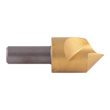 Drill/Countersink,60 Deg.,1in Dia.,TiN