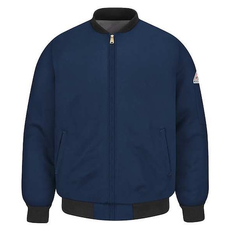 Flame Resistant Jacket, Navy, Nomex(R), S