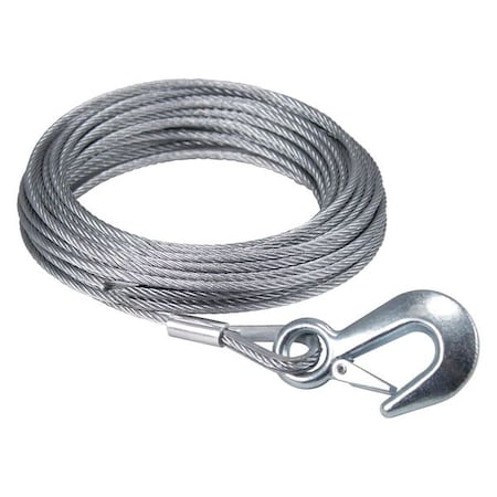 50 - Ft. X 3/16In Cable & Hook