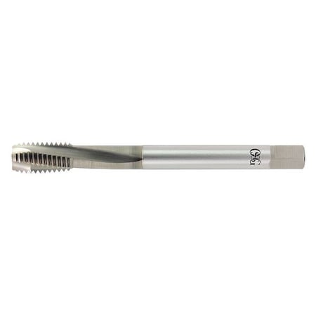 Spiral Flute Tap, M6-0.75, Modified Bottoming, Metric Fine, 3 Flutes