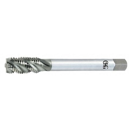 Spiral Flute Tap, M12-1.75, Modified Bottoming, Metric Coarse, Bright