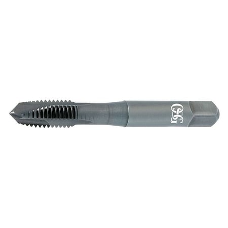 Spiral Point Tap, M4-0.7, Plug, Metric Coarse, 3 Flutes, Oxide