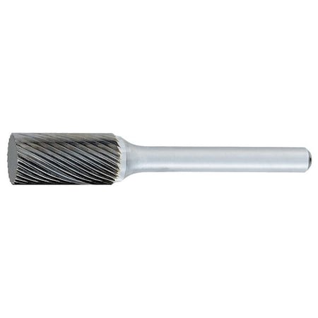 Carbide Bur,Cylinder,3/4 In.