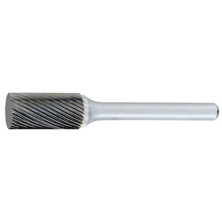 Carbide Bur,Round Nose Tree,1/2 In.