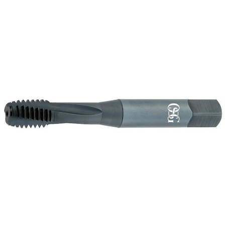 Spiral Flute Tap, M12-1.75, Modified Bottoming, Metric Coarse, TiCN