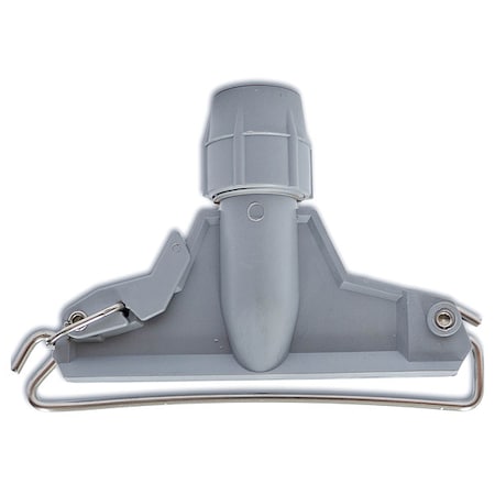 Threaded Mop Holder, Gray