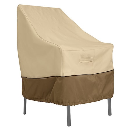 Veranda Cover,Chair,High Back Patio,Antique Beige,35x28