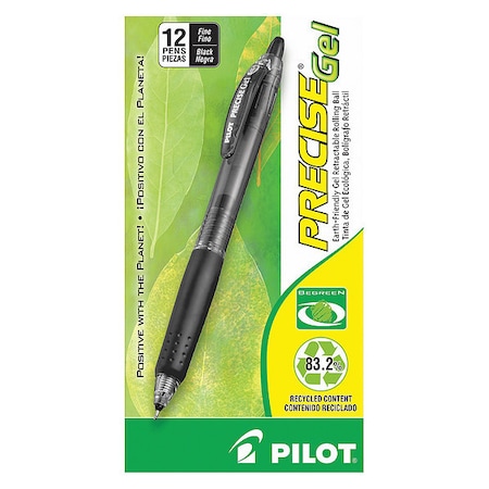 Pen,Precise,Begrn,Rt,0.7,Bk,PK12