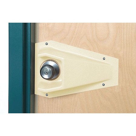 Door Knob Protector, PVC, Ivory